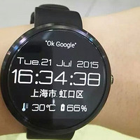 MOTOROLA 摩托罗拉 Moto 360 watch 一代，记大宝送我的生日礼物