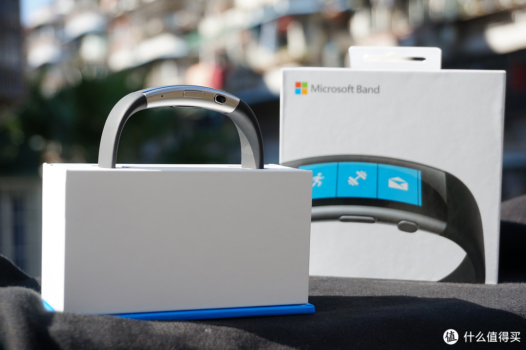 美亚购入微软手环二代 Microsoft Band 2开箱及简单试用，有真人兽！