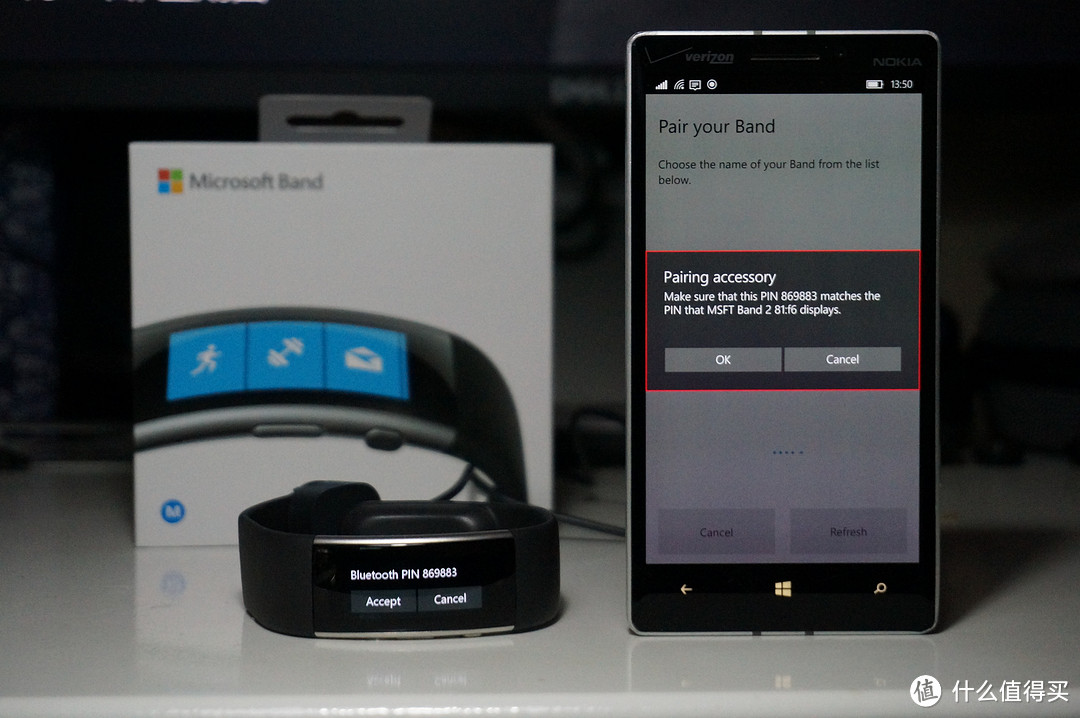 美亚购入微软手环二代 Microsoft Band 2开箱及简单试用，有真人兽！