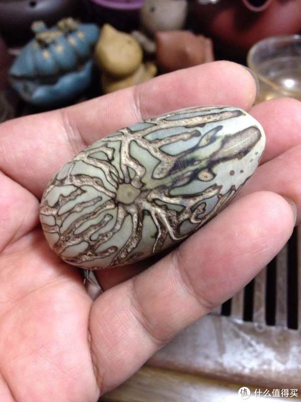 一个千眼菩提手把件的制作过程.