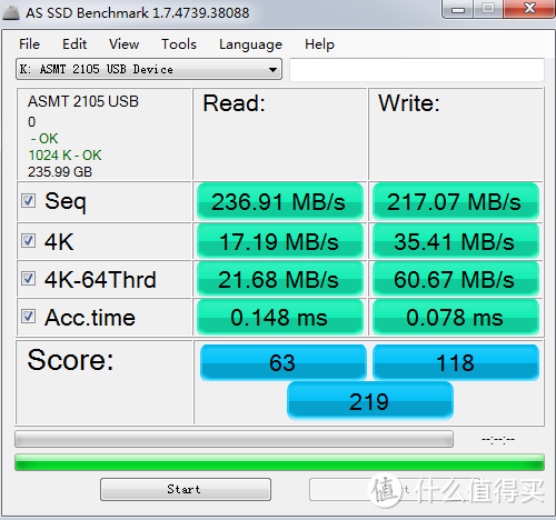 Netac 朗科 越影 SSD 256GB 性能随厂家良心波动