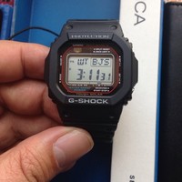卡西欧 G-SHOCK GWM5610-1 男款电波表使用体验(功能|表带|时间|颜值)