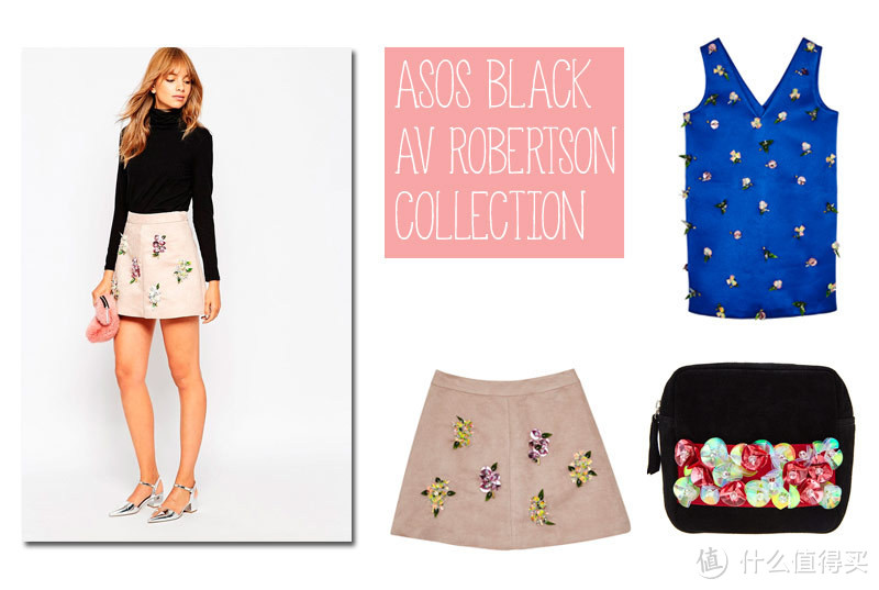 金属小花的主场：ASOS BLACK 联乘 A V Robertson  推出2015度假系列