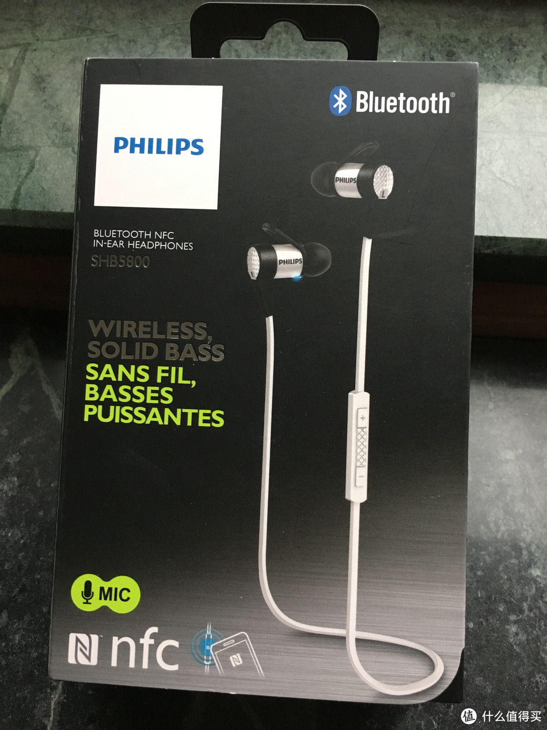 据说可以NFC连接的 PHILIPS 飞利浦 SHB5800 运动蓝牙耳机