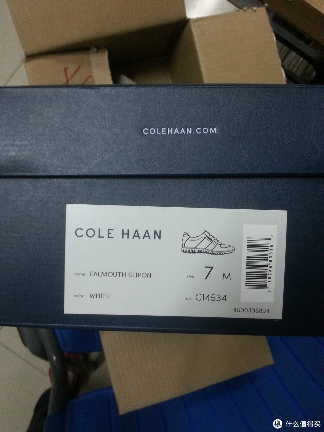 男人的小白鞋：COLE HAAN Falmouth 男士休闲鞋