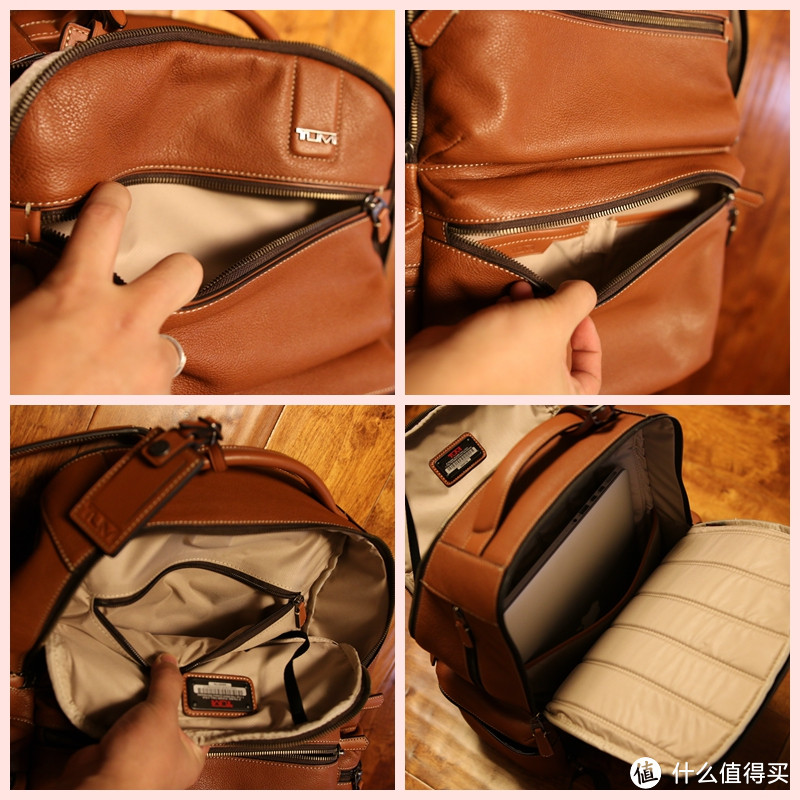 美亚直邮 TUMI BEACON HILL REVERE LEATHER BRIEF PACK 双肩包