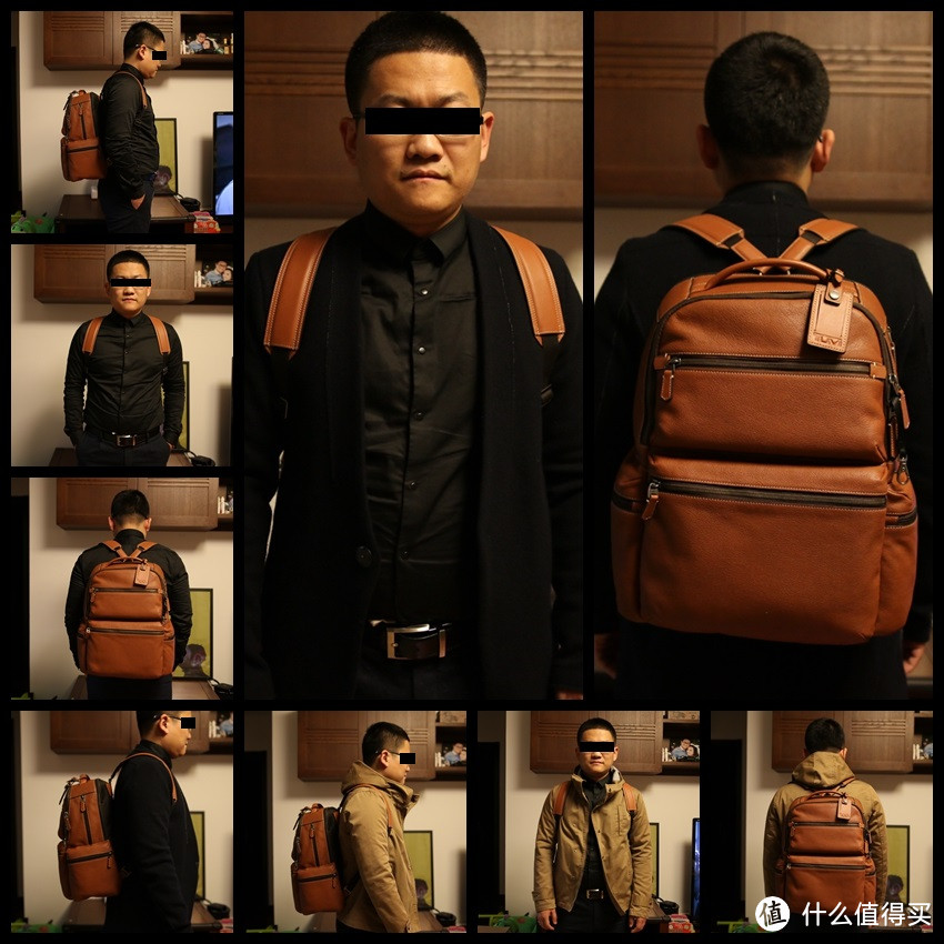 美亚直邮 TUMI BEACON HILL REVERE LEATHER BRIEF PACK 双肩包