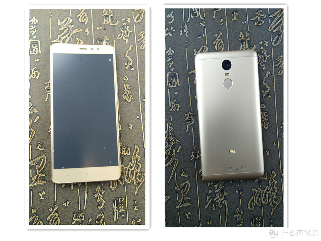 MI 小米 红米Note 3 金色开箱晒