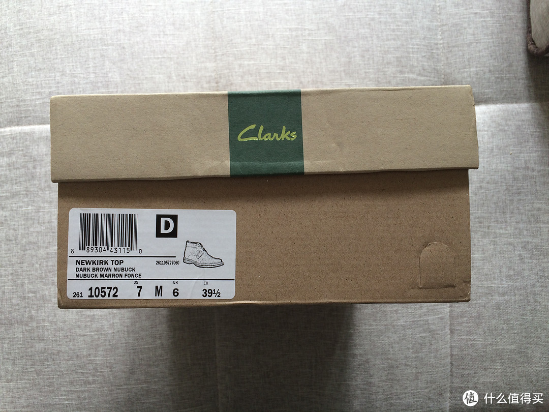 Clarks 其乐 Newkirk Top Chukka 男款真皮短靴