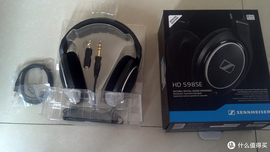 SENNHEISER 森海塞尔 HD598SE 开箱版