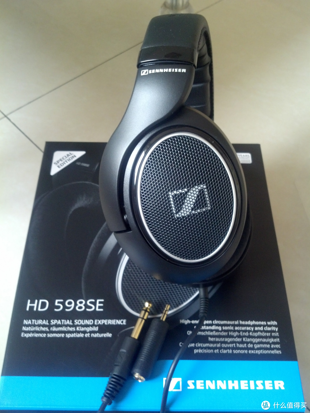 SENNHEISER 森海塞尔 HD598SE 开箱版