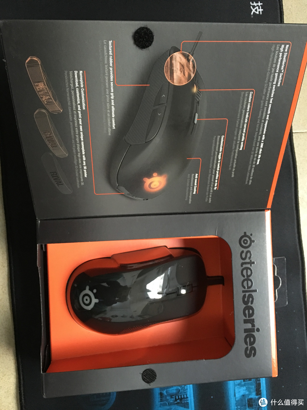 Steelseries赛睿 Rival Fnatic有线游戏鼠标