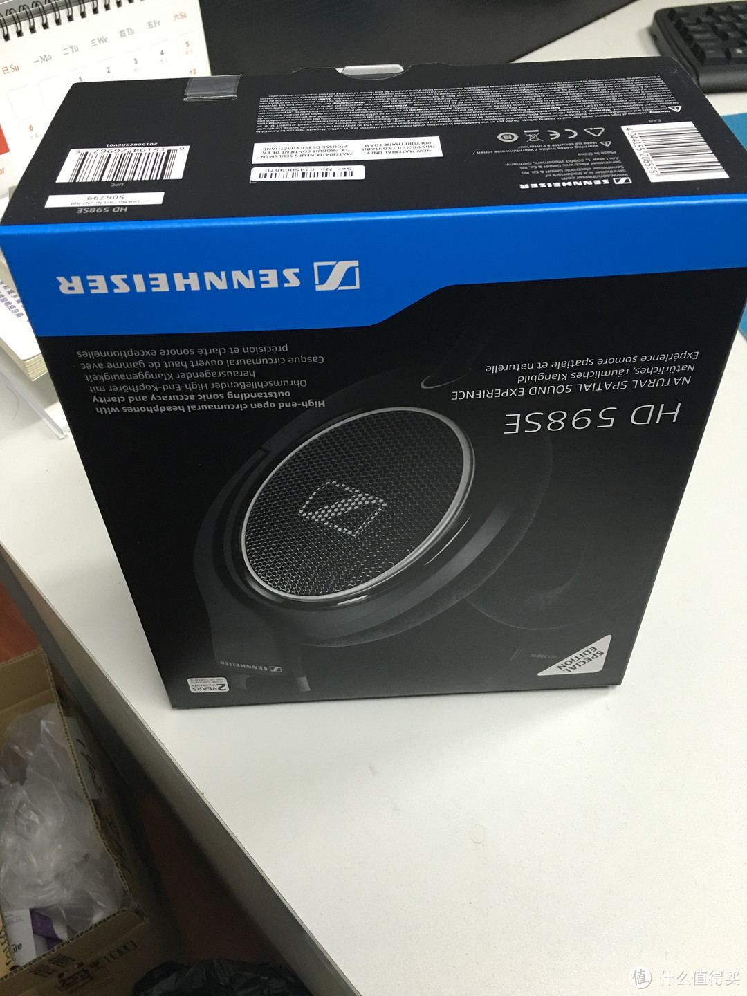 SENNHEISER 森海塞尔 HD 598SE 头戴式耳机 开箱