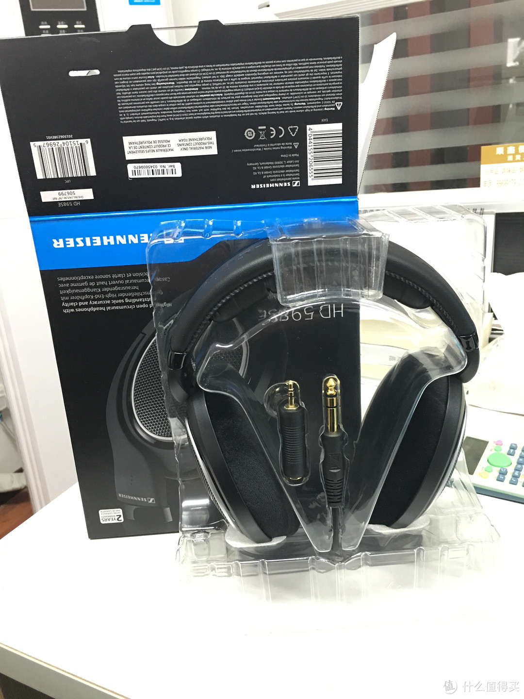 SENNHEISER 森海塞尔 HD 598SE 头戴式耳机 开箱