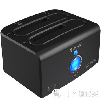 ORICO 奥睿科 8628SUS3-C 2.5/3.5英寸 USB3.0 双盘位 硬盘底座 开箱简评测