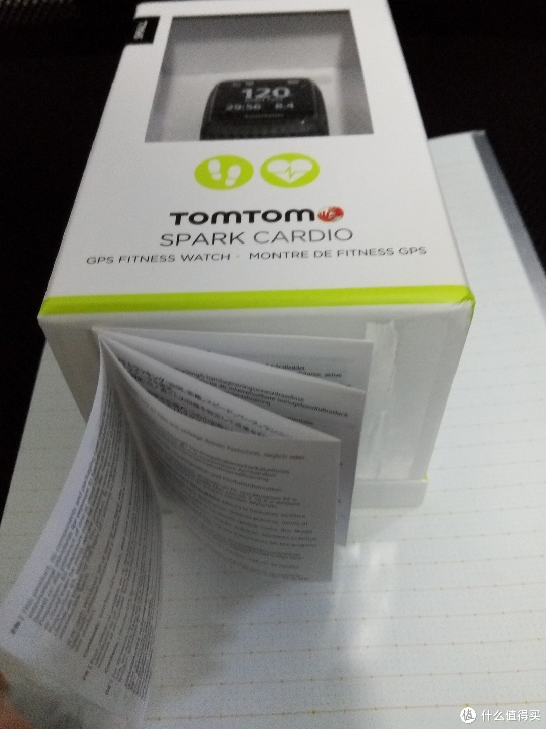 人生第一块智能手表 — TomTom Spark Cardio GPS 心率表