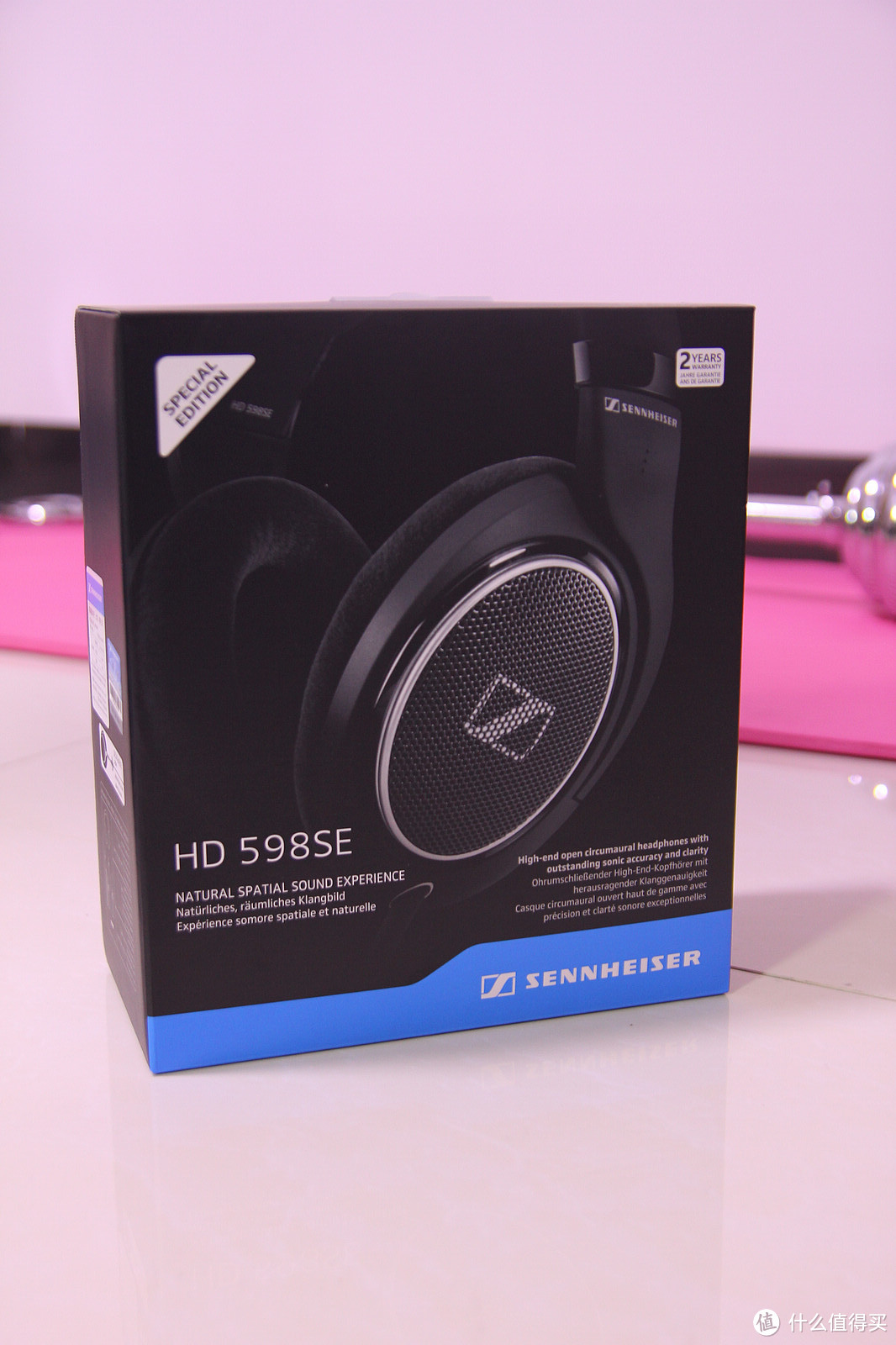 黑五之意外撸到：SENNHEISER 森海塞尔 HD598SE 头戴式耳机 开箱