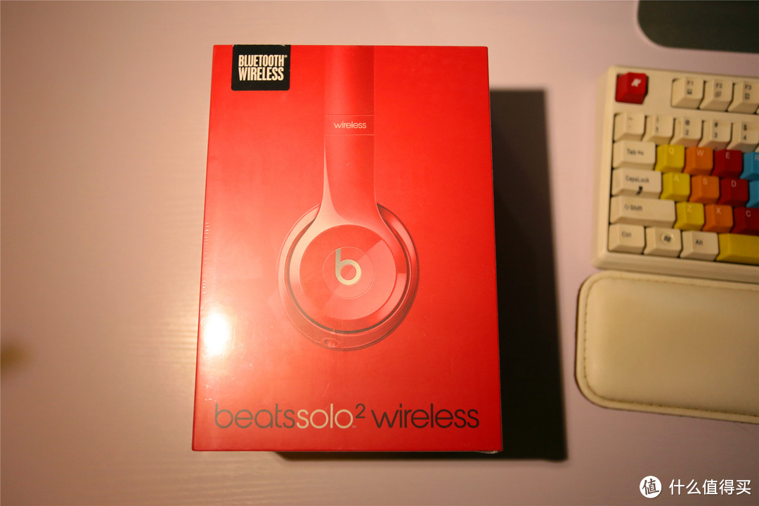 美亚入Beats Solo2 Wireless 红色蓝牙版 开箱