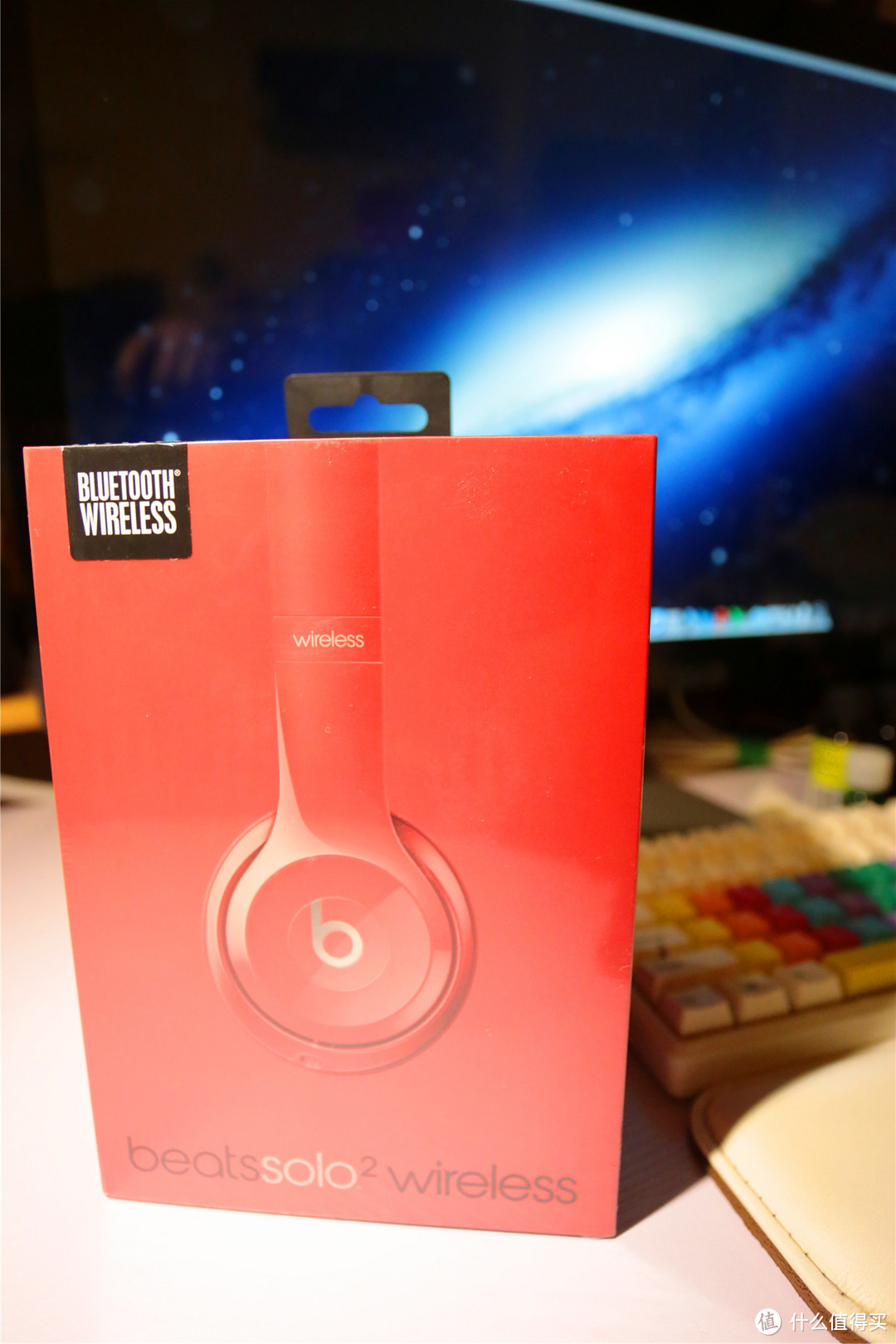 美亚入Beats Solo2 Wireless 红色蓝牙版 开箱