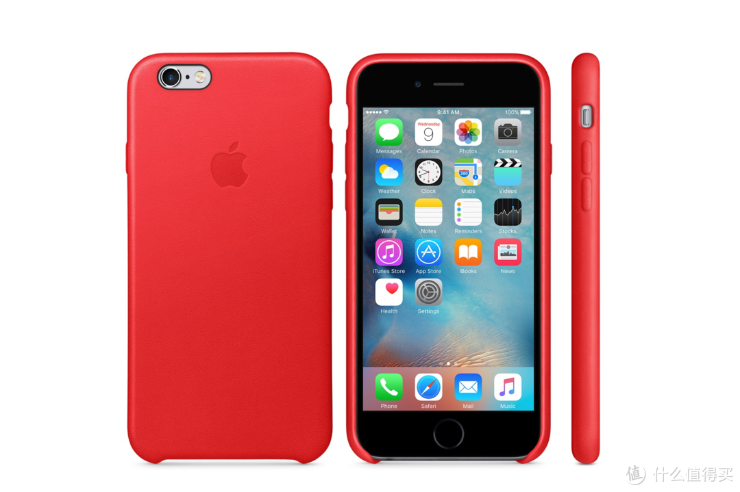 触动人心的红色：Apple 苹果 (PRODUCT)RED版iPhone 6s / 6s Plus皮革保护套开售