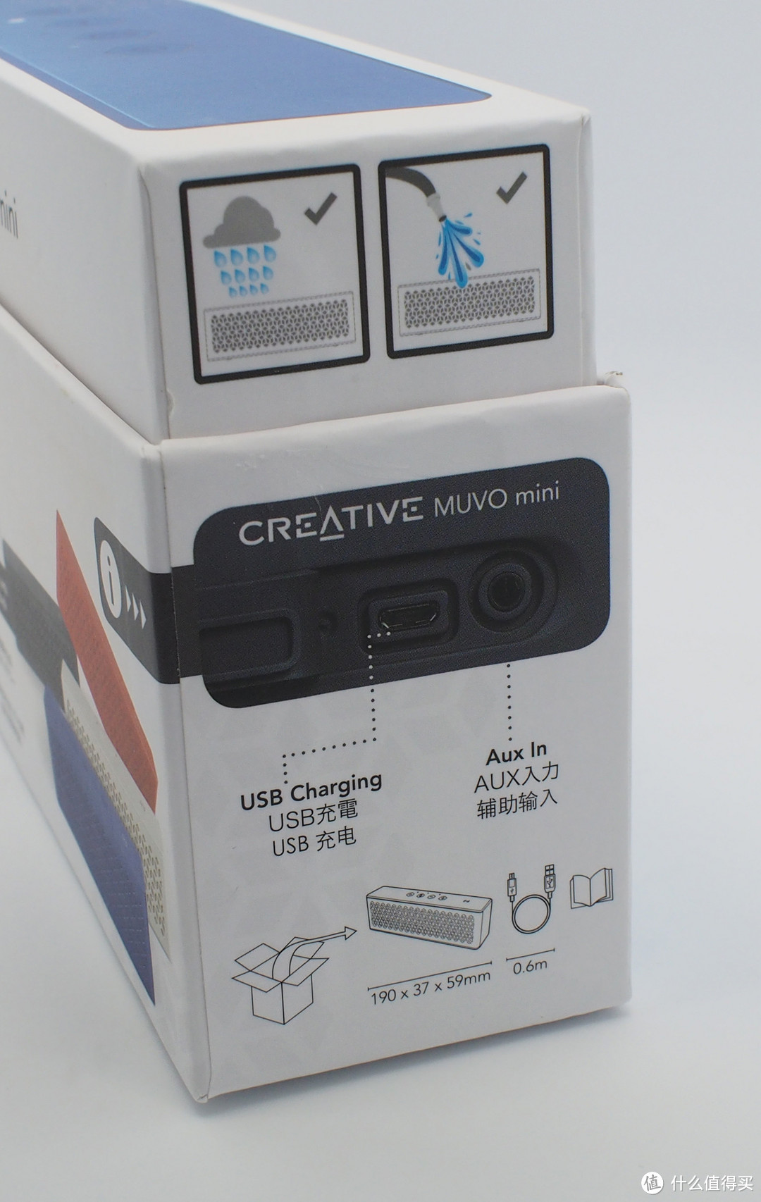洗澡没事听个响：Creative 创新 MUVO mini 无线音箱 开箱简评