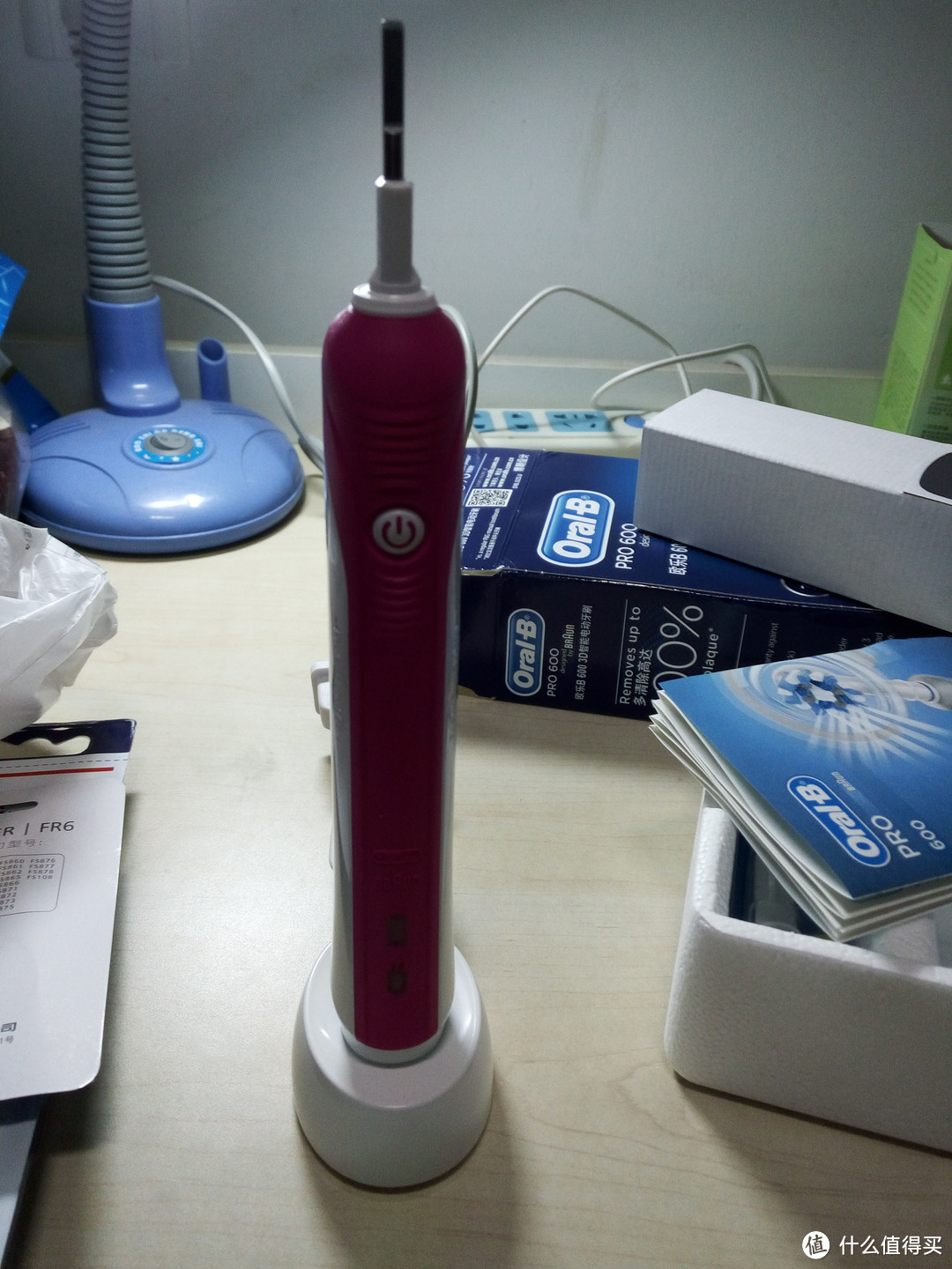 关爱牙齿要趁早:BRAUN 博朗 Oral-B 欧乐-B 600 3D智能电动牙刷 到手开箱