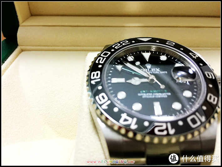 日本直行入手Rolex GMT Master II 116710LN 男款机械表 开箱