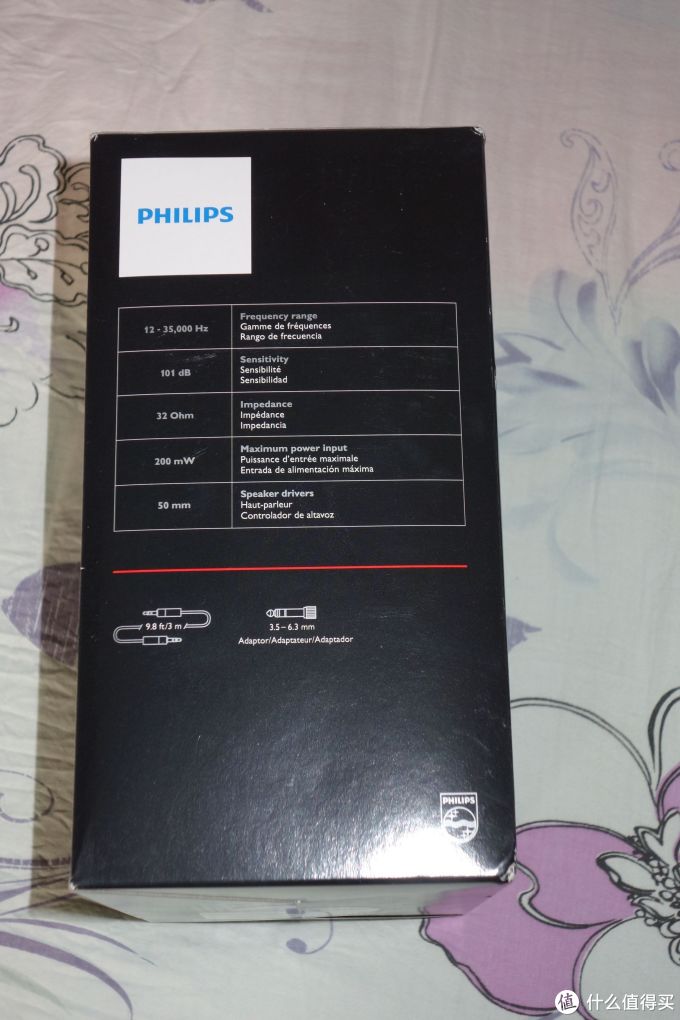 跟风晒一下Philips 飞利浦 SHP9500 头戴式耳机，（附耳罩和头带的拆解方法）