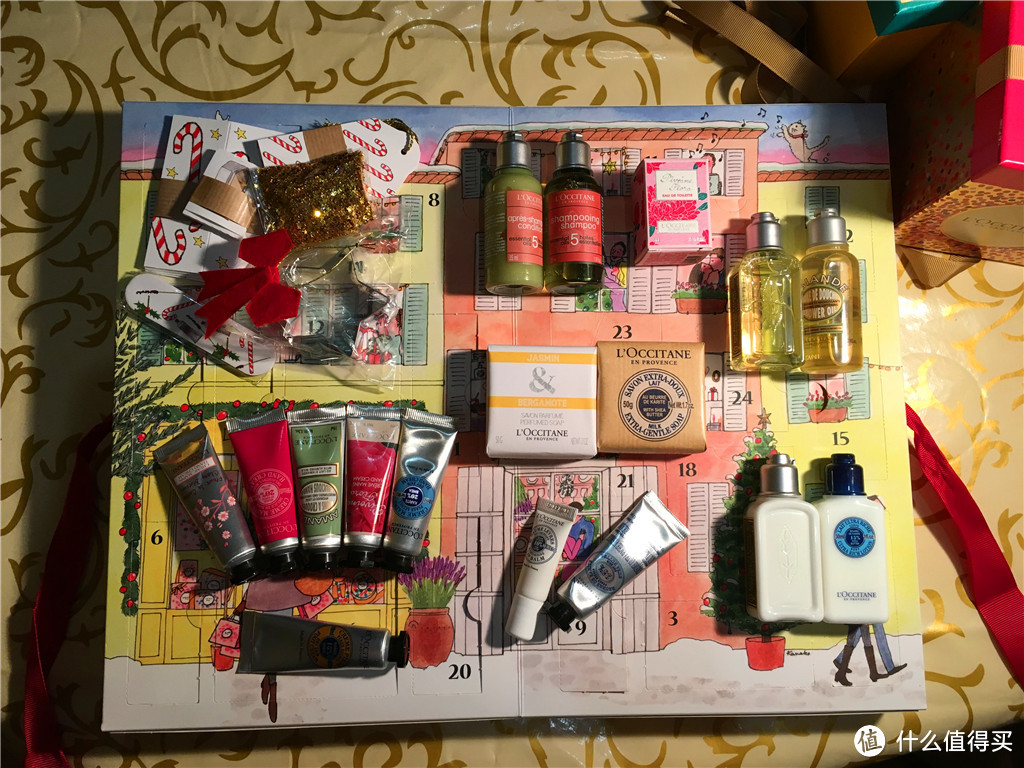 圣诞礼物当然免费的最好~L'OCCITANE 欧舒丹 Advent Calendar 礼盒