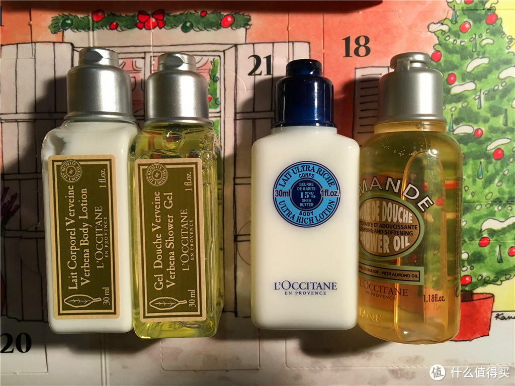 圣诞礼物当然免费的最好~L'OCCITANE 欧舒丹 Advent Calendar 礼盒