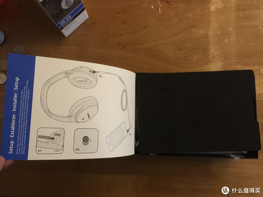 白色BOSE QC25 主动降噪耳机加物流体验与使用感受（详细多图！）