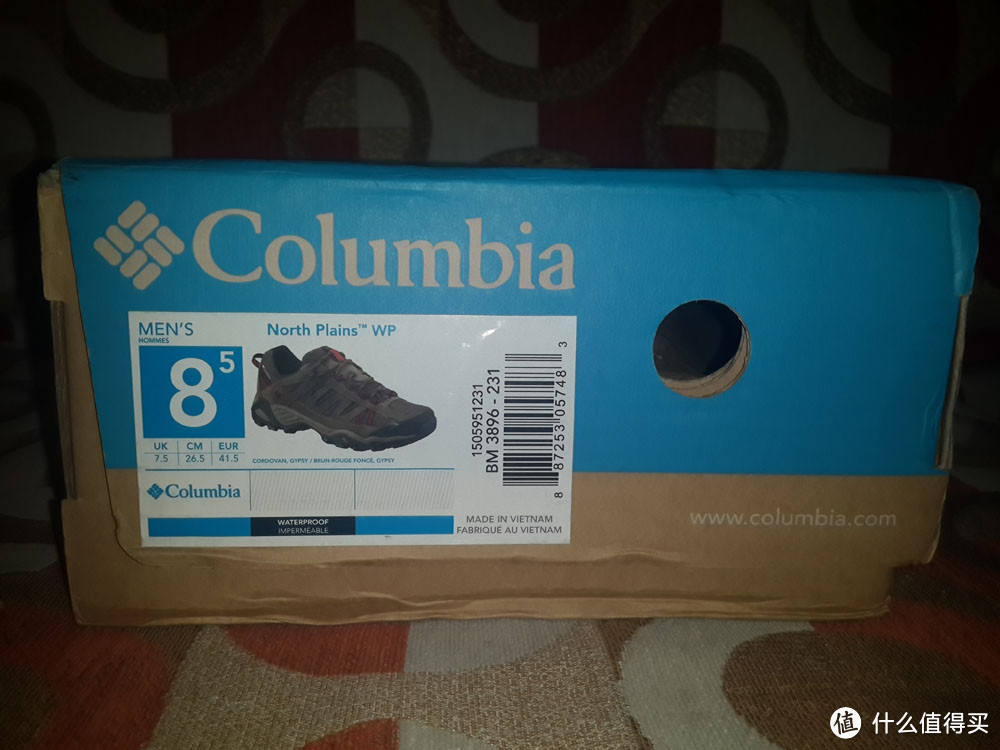 送给老爸老妈的Columbia 哥伦比亚 徒步鞋（含尺码分享）