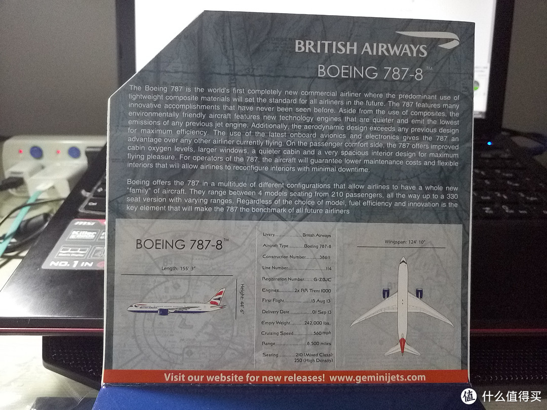 英航粉加波音粉 — B747 & B787 飞机模型1:400  开箱