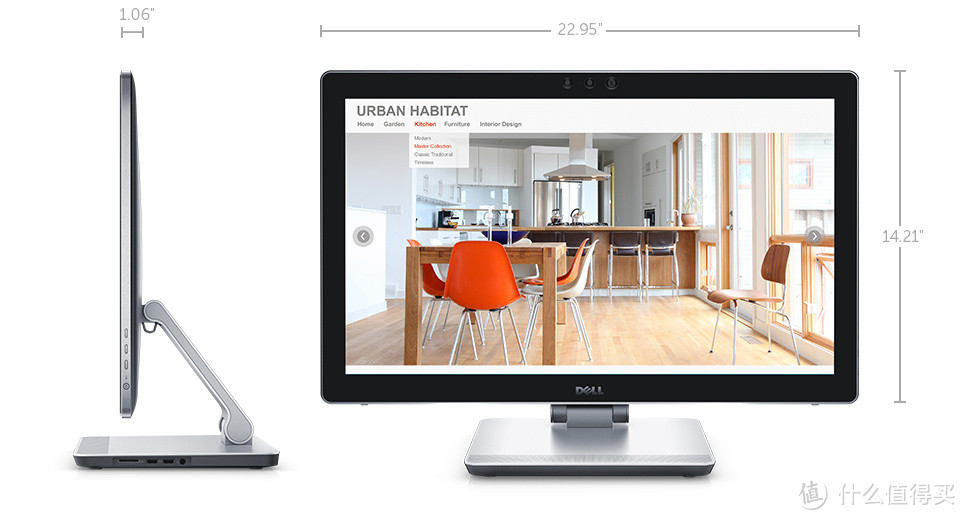 具备RealSense 3D实感摄像头：DELL 戴尔 发布 Inspiron 24 7000 一体机