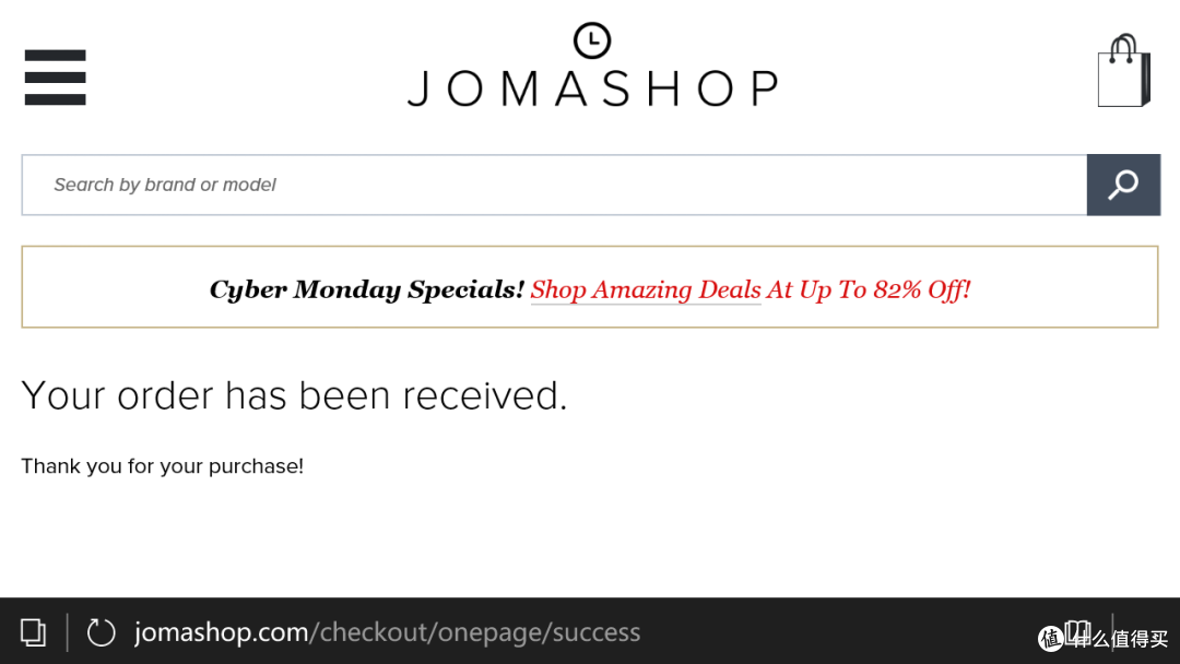 第一次完整的海淘:JOMASHOP $100代金券海淘体验