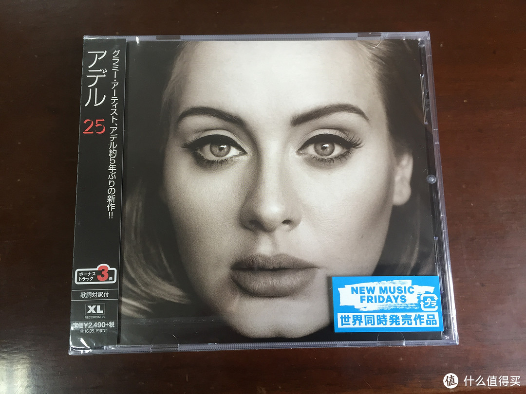 再次轰动全球的“阿呆” — Adele《25》CD专辑 开箱