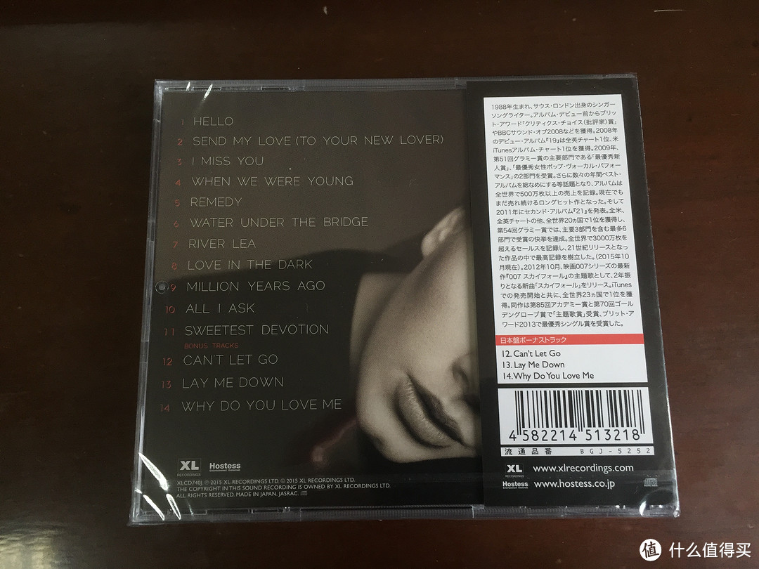 再次轰动全球的“阿呆” — Adele《25》CD专辑  开箱