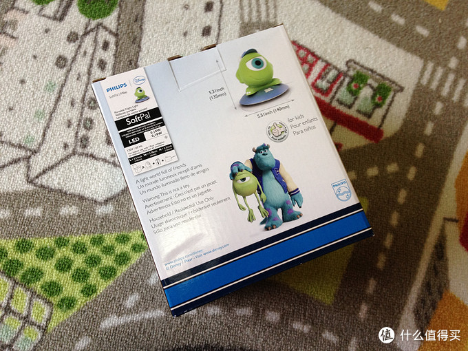 #有货自远方来# 大眼仔Mike Wazowski！Philips飞利浦 SoftPals Mike 小夜灯