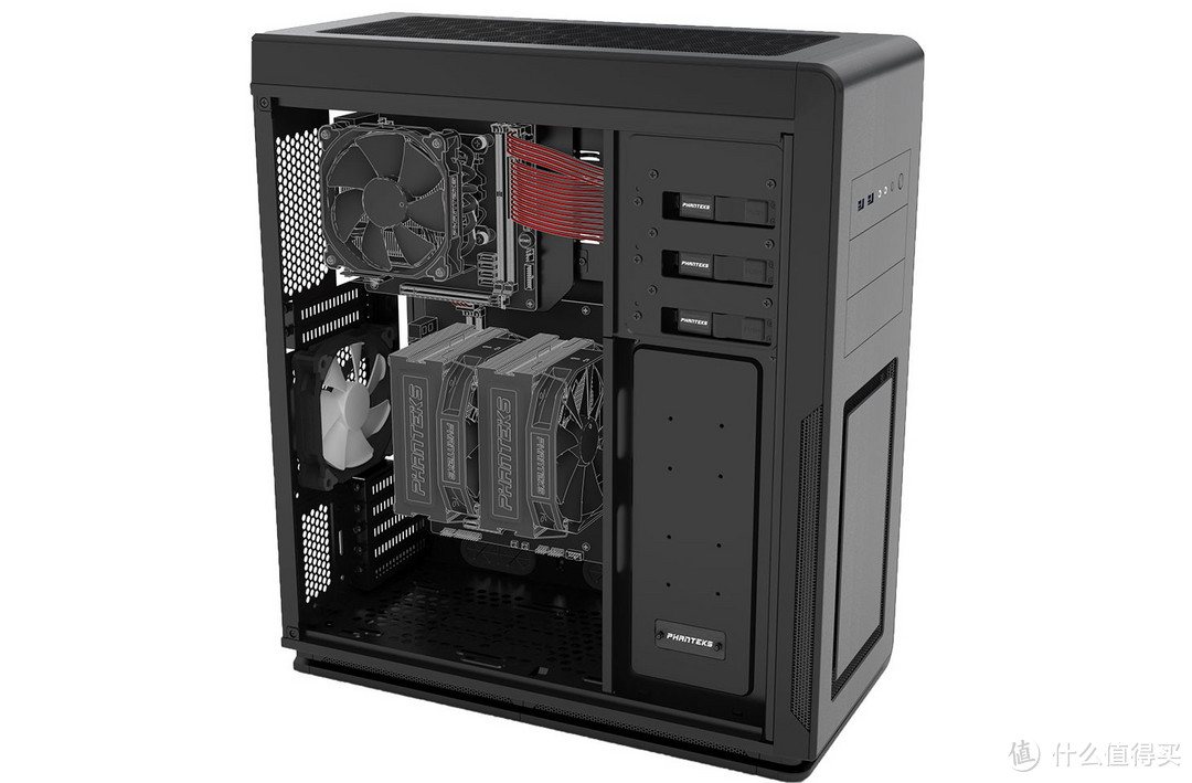 一机双板：PHANTEKS Enthoo Mini XL 双系统机箱 PK414 登场