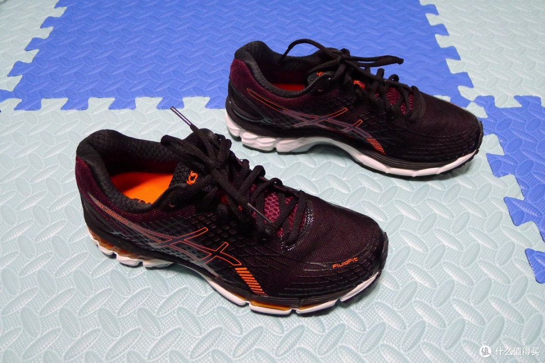 ASICS 亚瑟士 *级缓震跑鞋 Nimbus17 低调の黑橙配色(有福利)