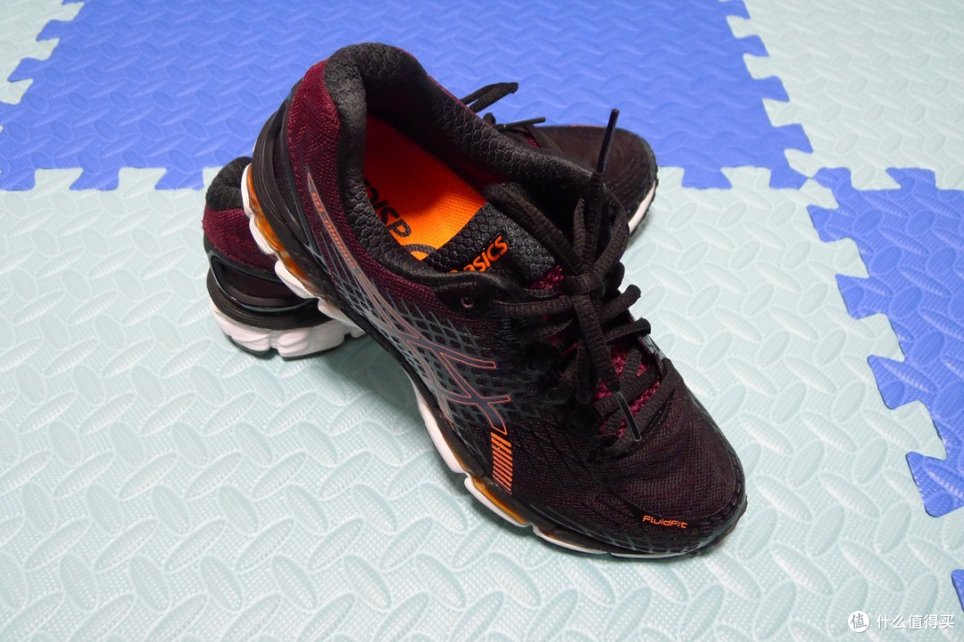 ASICS 亚瑟士 *级缓震跑鞋 Nimbus17 低调の黑橙配色(有福利)