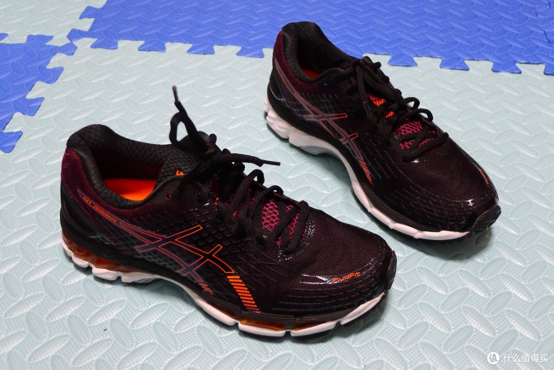 asics 亚瑟士 *级缓震跑鞋 nimbus17 低调の黑橙配色(有福利)