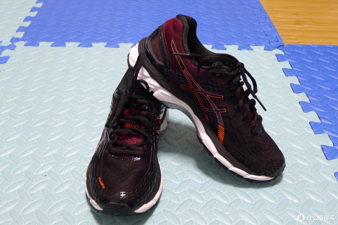 ASICS 亚瑟士 *级缓震跑鞋 Nimbus17 低调の黑橙配色(有福利)