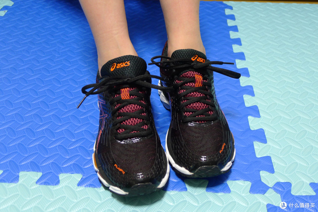 ASICS 亚瑟士 *级缓震跑鞋 Nimbus17 低调の黑橙配色(有福利)