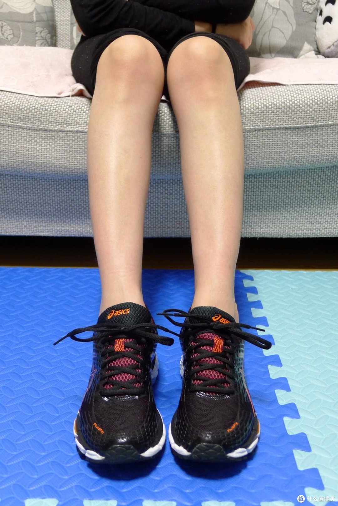 ASICS 亚瑟士 *级缓震跑鞋 Nimbus17 低调の黑橙配色(有福利)