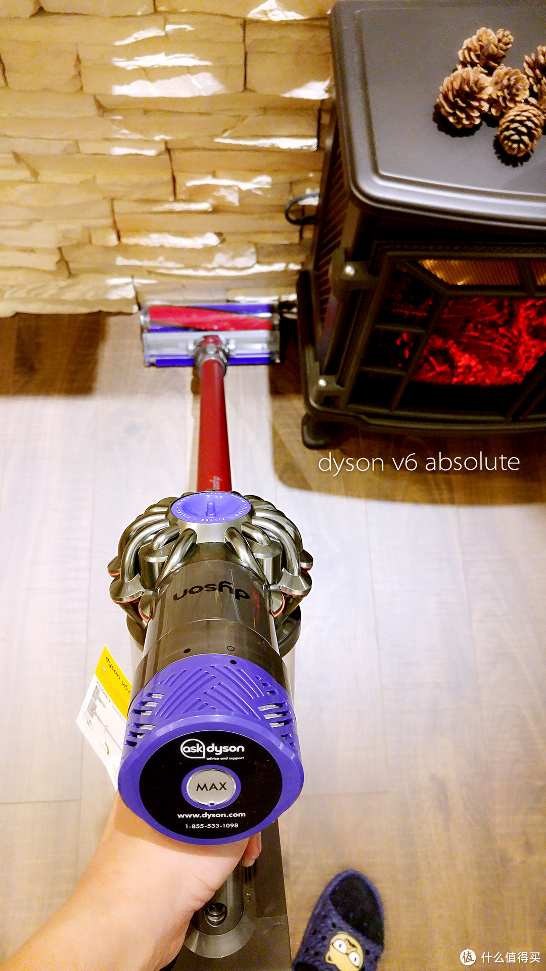 自古红蓝出CP——高颜值吸尘器 dyson 戴森 v6 Absolute 无绳真空吸尘器