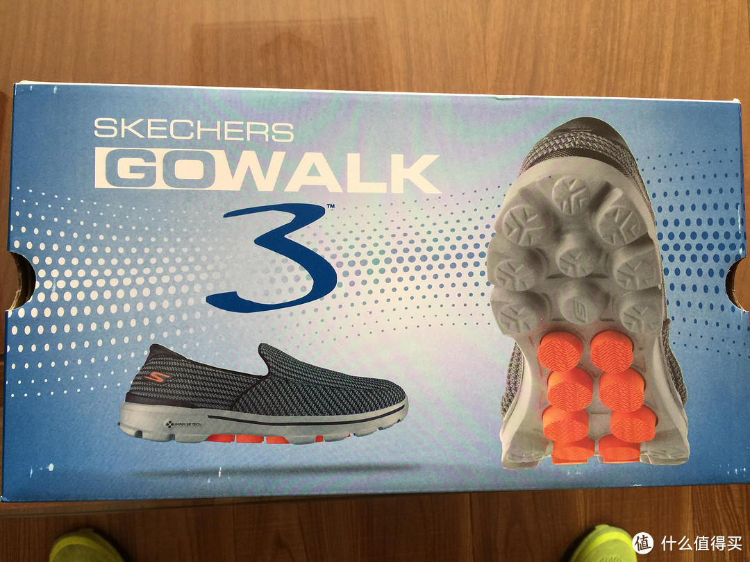 行走的舒适：SKECHERS 斯凯奇 GO WALK3 53980 运动休闲健步鞋