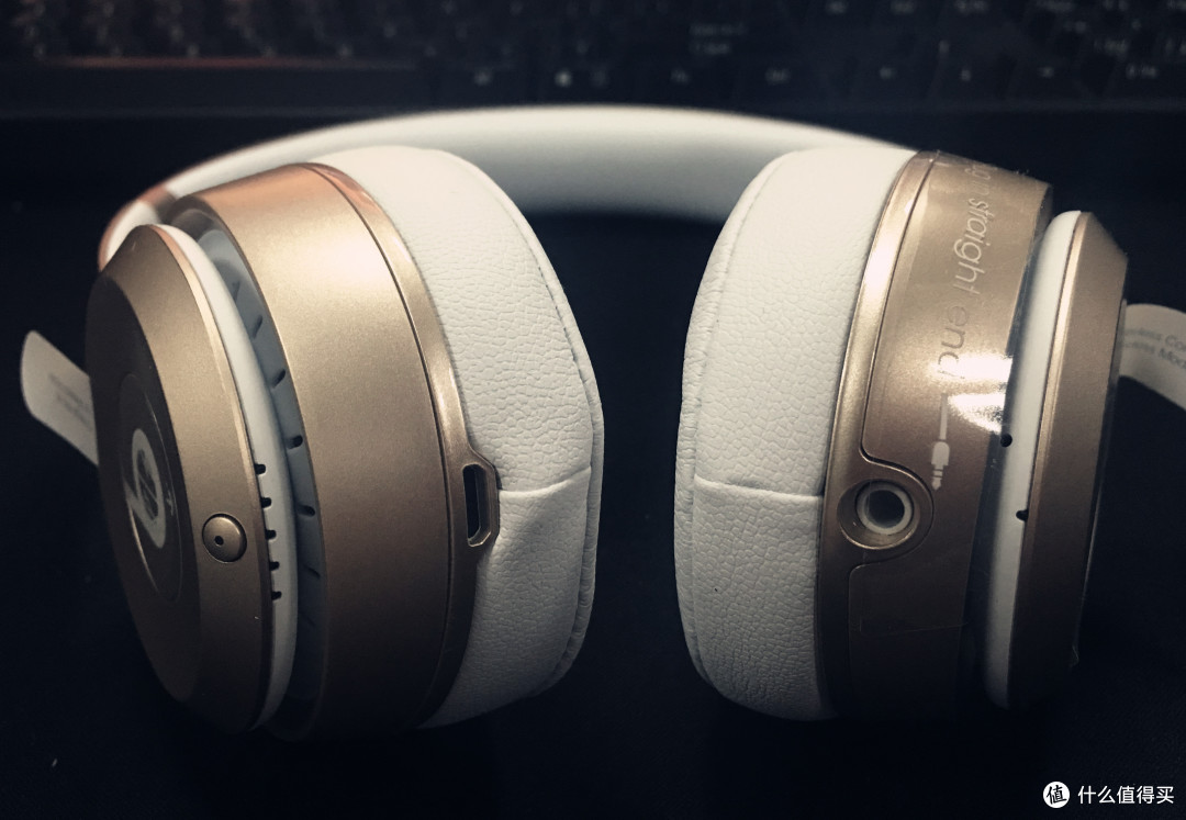 金灿灿的B格!土豪金Beats Solo2 Wireless Gold 头戴式贴耳蓝牙耳机开箱