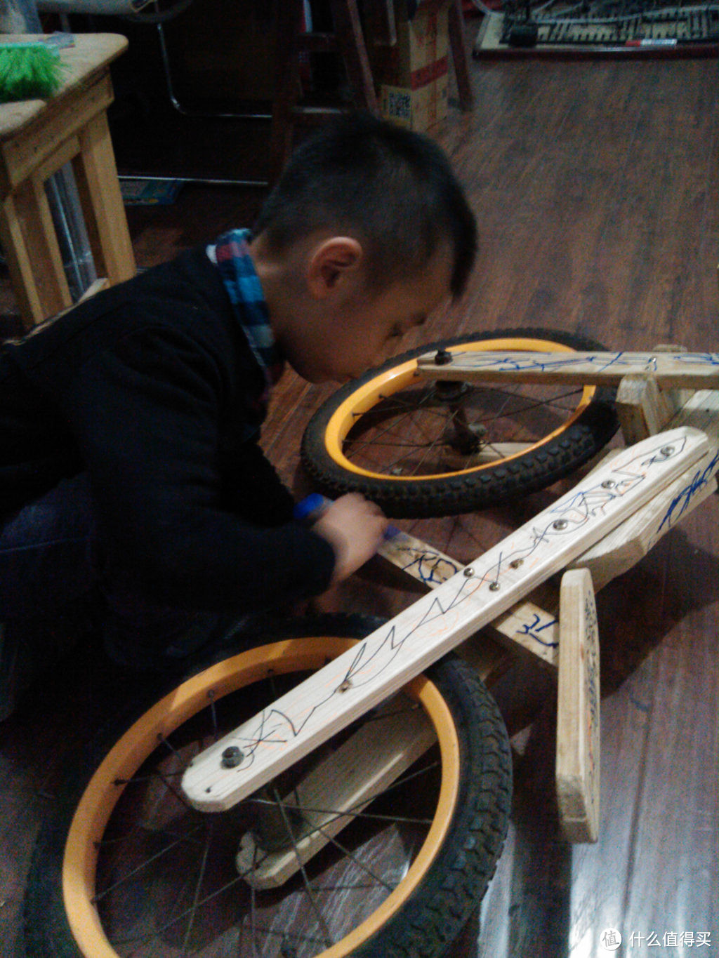 论木匠的自我修养：为孩子自制平衡车