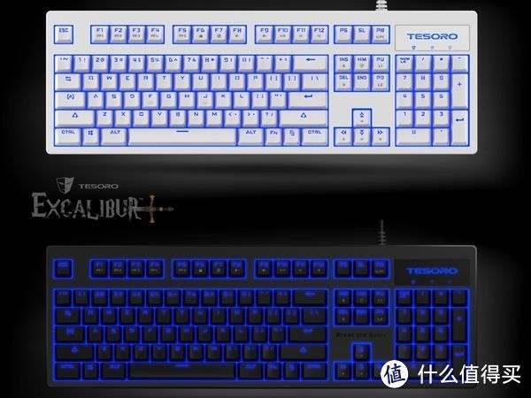 面向专业电竞玩家：TESORO 铁修罗 发布 Excalibur V2 克力博剑 游戏机械键盘